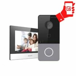Hikvision Smartphone Intercom Kit, DS-KIS603-P(C)