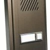 Aiphone Door Station Deluxe Bronze Coloured Aluminium, LE Series LE-DL