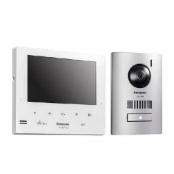 Panasonic Video Intercom For Home, White Monitor, VL-SV75AZ-W