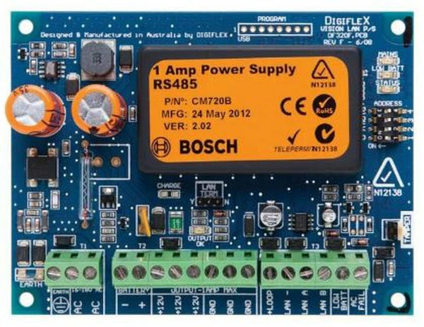 Bosch Security 1 Amp LAN Power Supply, CM720B