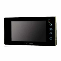 Futuro Intercom Monitor, Picture Memory Black, Futuro-SD4-Black