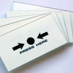 Spare Break Glass DBL Laminated Replacement Inserts Pk5 KC Series, MUS155