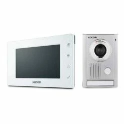 Kocom Video Intercom 7" Screen, Large Door Station, KCV-504+KC-MC30