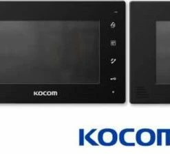 Kocom Home Video Intercom 2 X 7" Wide Screens With Large Door Station, KCV-D372
