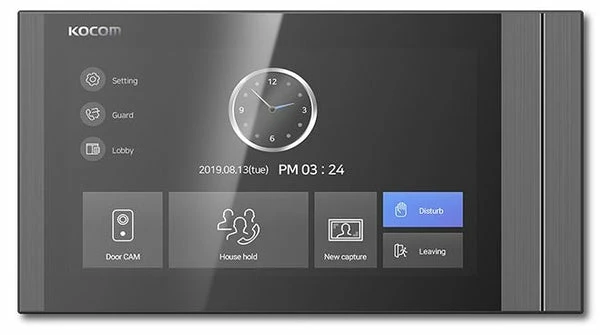 Kocom Video Intercom 7" Screen With Large Door Station, T701SM-B ( OUT OF STOCK) - Image 4