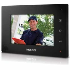 Kocom 7" Handsfree Additional Monitor For KCV-D374, 4 Wire System