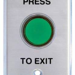 Smart Press To Exit Illuminated And Shrouded Green Button, WEL2231G
