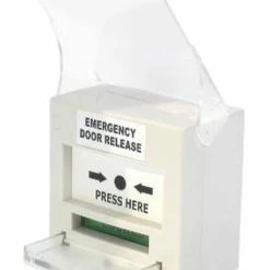 Emergency Door Release White Breakglass Resettable, CP32W